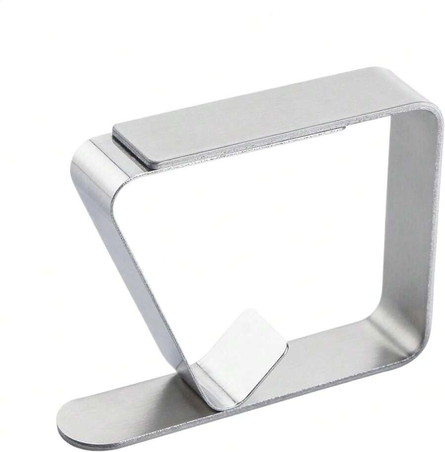 Clips genéricos para manteles - Soportes para manteles| Clips para Cubiertas de Mesa| Pinzas para Cubierta de Mesa de Camping| Pinzas de acero inoxidable para cubrir manteles| Clips para manteles de exterior| Mesa de picnic de alta resistencia - 1 - Ver 1