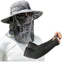 Sombrero Plegable para el Sol UPF 50+ Impermeable y Transpirable - A - Ver 12