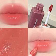 HERORANGE Glossy Lip Gloss, Moisturizing, Long-Lasting, Non-Fading, Smoothing Lip Lines, Plumping Lips, High-Gloss Glass-Like Lip Tint, Suitable For All Skin Tones, Daily Use, Great Gift For Valentine's Day, Christmas, Holidays - Multicolor - View 5