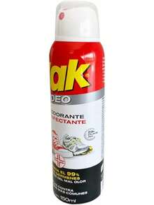 Aerosol desinfectante para calzado con efecto desodorante que deja un olor limpio y agradable - 1 - Ver 6