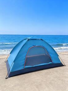 1 pieza Carpa de camping con red antimosquitos, portátil, fácil de montar, con protección solar, adecuada para exteriores, camping, parques, picnics, pesca