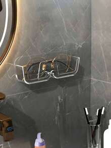 Stojak na okulary, ścienny stojak na okulary przeciwsłoneczne do łazienki, możliwość przechowywania okularów korekcyjnych, ścienny stojak na okulary przeciwsłoneczne do sypialni, stojak na okulary przeciwsłoneczne, odporny na nacisk i dziurkowanie, stojak na biżuterię i drobiazgi, odpowiedni do toaletki w sypialni, stojak na okulary przeciwsłoneczne bez wiercenia, ścienny stojak na okulary przeciwsłoneczne do łazienki, ozdoby świąteczne, prezenty świąteczne