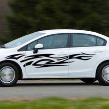 Personalized Flame Car Body Decal Sticker, Suitable For Car Body