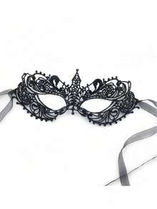 New Gold-Embossed Mask Dance Party Lace Mask, Half-Face Shaping Sexy And Interesting Eye Mask, Adult Girls' Dance Party Prop, Party Mask, Fashionable And Sexy Mask, Birthday Mask