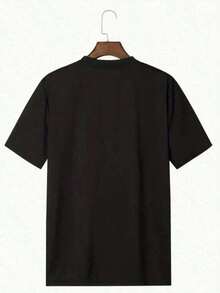 Camiseta PAYEAH Desperté S*Xy Como H*Ll Otra Vez (Pieza Única)% Algodón 220g Camiseta de Algodón Pesado - Negro - Ver 4