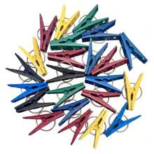 Pinzas Para Tender Ropa Colgar Lavanderia De Plastico - Multicolor - Ver 1