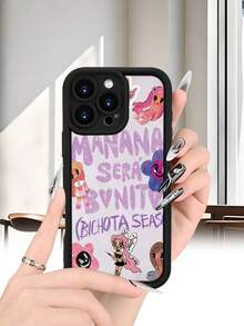 Selected Simplicity"Mermaid Phone Case with Cute Design"-High end | Elegant | Yellow resistant and wear-resistant | Scratch resistant and drop resistant | Wholesale of phone cases - UV printing - Negro - Ver 2