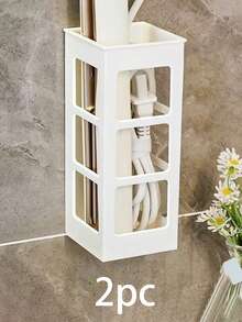 1/2 Minimalist Curling Iron Storage Rack, Comb Holder, Bathroom Wall Mount, Non-Hole Storage, Adhesive Backing, Makeup Organizer, Travel, Room Decor, Travel Essentials, Dressing Table Accessories, Bedroom Decor, Travel, Dressing Table Accessories