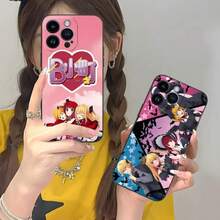 Custodia per iPhone Oshi No Ko, Custodia per telefono B-Komachi Oshi No Ko per iPhone 16 15 14 13 12 11 X XR XS 8 7 Pro Max Plus Mini, colorata, protettiva, di lusso e carina