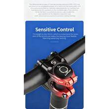 31.8*35mm Hollow Lightweight CNC Aluminum Alloy High Strength Mountain Bike Handlebar Stem, Suitable For Downhill Riding - Multicolor - View 5