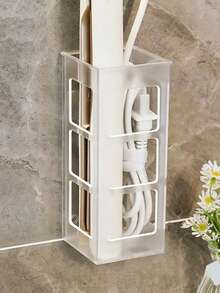 1/2 Minimalist Curling Iron Storage Rack, Comb Holder, Bathroom Wall Mount, Non-Hole Storage, Adhesive Backing, Makeup Organizer, Travel, Room Decor, Travel Essentials, Dressing Table Accessories, Bedroom Decor, Travel, Dressing Table Accessories