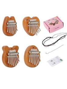 Kalimba de 8 notas de alta calidad: Piano de dedo, adecuado para fiestas y regalos, piano de pulgar de madera portátil para principiantes