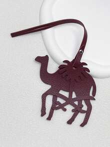 1 szt. Jednokolorowa, dwuwarstwowa, skórzana, patchworkowa, modna, prosta, uniwersalna, urocza i interesująca roślina, palma daktylowa, palma kokosowa, wzór w kształcie mapy, plecak, torba na ramię, torba crossbody, torebka, torba typu tote, torba pod pachę, wisiorek do torebki, inny wisiorek do torby do przechowywania, brelok do samochodu