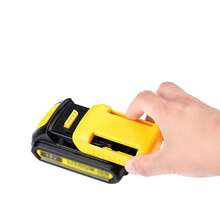5PCS  Power Battery Mount Hanger Shelf Storage Stand Holder For 18V - Yellow - View 4