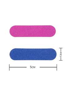 指甲锉，迷你指甲锉套装，5/10/20/30/50/100/200片装双面砂纸锉，旅行装，男女通用，美甲工具，美甲用品，卸甲工具，指甲护理工具