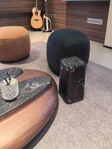 Marmor Mülleimer, Haushalt 2025 Neuer Mülleimer, Haushalt Wohnzimmer Badezimmer Küche Schlafzimmer Kipp Mülleimer, Toilettenpapierkorb, Hotel Homestay Luxuriöse hochwertige Großraum Papierkorb, Neuer Homestay Hotel Abdeckmülleimer