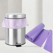 2 Trash Bags Kit 34 X 38cm 80 Units Bathroom Sink Lavender - 紫丁香 - 查看 3