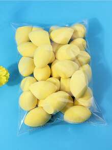 20/30/50pcs Super Soft Large Makeup Sponge Set, Expands When Wet, Suitable For Dry/Wet Application, Even Makeup Application, Face Makeup Tool