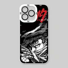 Funda compatible con  16 Pro Max 15 14 Plus 13 12 11 Pro XR XS X 8 7 SE 2020  Guts Anime, funda de silicona suave transparente, compatible con funda de  17, funda de  17 Pro, funda de  17 Pro Max - 5 - Ver 5