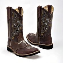 Pakar Zapaterias Risel Brown Youth Boot - Camel - View 3