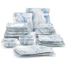 26-teiliges Set - blau (für 6 Personen)