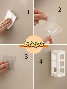 1/2 Minimalist Curling Iron Storage Rack, Comb Holder, Bathroom Wall Mount, Non-Hole Storage, Adhesive Backing, Makeup Organizer, Travel, Room Decor, Travel Essentials, Dressing Table Accessories, Bedroom Decor, Travel, Dressing Table Accessories