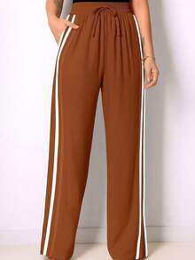 SPORTS PANTS - màu nâu - Xem 3