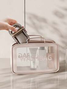 1pc Travel Portable Mini Soap Box, Sealed Drain Soap Box With Lid, Suitable For Travel Home Bathroom Decor Fall Decor Back To School