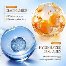 1PC Nourishing Coconut Oil Eye Mask,Eye Care,Firming And Nourishing, Soften Skin,Brighten Skin,Skin Care,Fade Dry Lines,Wrinkle And Fine Lines ,Eye Mask,Improve Dark Circes. - Multicolor - View 6