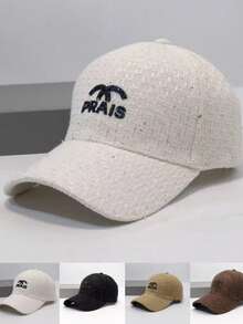 1 Stück modische, lässige Pailletten-Buchstaben Baseballkappe - geeignet für stilvolle Outfits beim Ausgehen - auch geeignet für Tennis, Badminton, Baseball