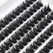 Bestselling New False Lashes  Hot Melt Individual Lash Clusters, 14-Row Large-Capacity Set, D-Curl Volumizing