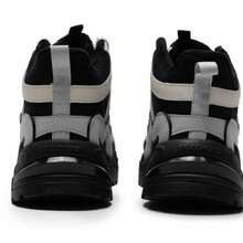 Skechers STAMINA系列時尚繫帶抓絨運動鞋女款休閒鞋-抓絨168021-NTBK - 168021-NTBK - 查看 5