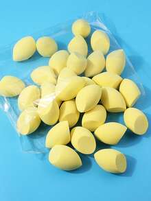 20/30/50pcs Super Soft Large Makeup Sponge Set, Expands When Wet, Suitable For Dry/Wet Application, Even Makeup Application, Face Makeup Tool