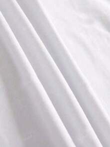 Women'S Casual Loose Fit Long Sleeve Crew Neck T-Shirt-Women's Plus Size Casual Round Neck Long Sleeve T-Shirt, Heart Pattern Printed T-Shirt, One Day At A Time Slogan Printed Top, Suitable For Autumn Daily Wear, Women's Autumn And Winter T-Shirt,Graphic Tees Women, Knit Fabric Pullover For Fall For Spring Outfit - 白色 - 查看 5