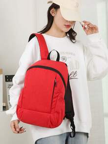 Large Capacity Backpack Contoured Across Waterproof Bag For Women And Men Both Shoulders Sport Bag Bag For Outdoor Travel Leisure Camping Accessories