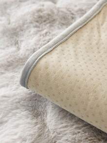 1pc Thick Warm Sofa Cushion Cover, Modern Simple Anti-Slip Plush Sofa Seat Pad, Dust-Proof Washable Sofa Slipcover, Soft & Colorfast, Pet-Friendly, Fits L-Shaped Sofa And 1/2/3/4 Seater Sofa, Suitable For Bedroom, Office, Living Room - Grey - View 11