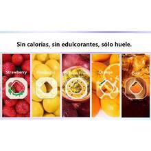 Botella de agua deportiva, nuevo vaso de agua saborizada de 720ML, con 3 cápsulas de sabor, sin BPA, 0% azúcar, con pajita, apta para niños y deportes al aire libre (gradiente rosa)