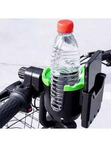 1pc Multifunctional Bicycle Cup Holder, Electric Bike Universal Water Bottle Rack, 2-In-1 Phone Holder & Drink Holder, Versatile