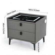 OYAJIA Nightstands - Xám - Xem 9
