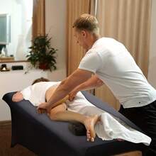 1pc 8ft Salon Massage Table Cover, Stretchy Eyelash Extension Bed Cover, Suitable For Eyelash And Beauty Salon Massage Beds - Multicolor - View 8