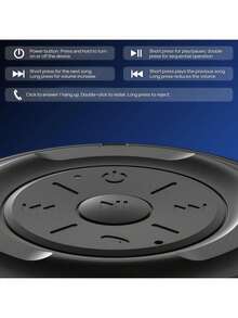 Lenovo Loa không dây K3 Pro với kết nối Bluetooth 5.0 độ trễ thấp, kẹp nam châm để gắn di động và thời lượng pin dài. Hoàn hảo cho phòng khách, phòng học hoặc văn phòng. - màu đen - Xem 3