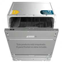 Cecotec Bolero Aguazero 6110 Full-BI 60cm Built-In Dishwasher. 1850W, 12 Place Settings, 7 Programs, Half Load Function - Multicolor - View 5