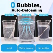 Epoxy Resin Kit 1 Gallon Self - Leveling Coating And Casting Resin, High - Gloss Bubbles Resin And Hardener Kit Art, Jewelry, Table Top, Molds, Wood 1: 1 Ratio - 1 GALLON - View 2