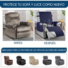 ¡RecomendadoRAMSPIT 100% Impermeable Funda para sillón reclinable,Funda para reposed reclinable Antideslizante con 2 Grandes Bolsillos Laterales,Lavable, Resistente al Desgaste, no pegajoso- 23 Pulgadas¡Top de Temporada - 1 - Ver 5