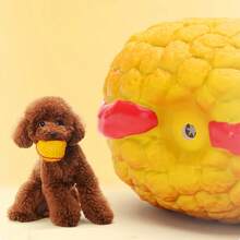 1 Peça de Brinquedo de Cachorro em Látex com Formato de Macaron, Pão, Hambúrguer e Outras Bolas com Som de Mordida, Brinquedo de Cachorro em Formato de Hambúrguer, Brinquedo de Látex para Cachorro Resistente a Mordidas e Desgaste, Som Adequado para Cachorros e Outros Brinquedos Diários, Brinquedos e Suprimentos para Animais de Estimação