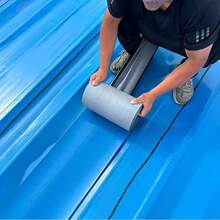Roof Industrial Waterproof Tape, Metal Roof Waterproof Material, Thermal Insulation, Suitable For Metal Surfaces, Roofs, Iron Sheets, Roof To Prevent Water Leakage - Multicolor - View 6