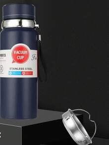 Botella De Agua Fría/caliente Termo Acero Inoxidable 800ml - Azul - Ver 2