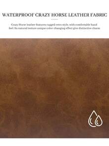 Crazy Horse Pu Leather Vintage Retro Makeup Bag Large Capacity Leather Cosmetic Case Travel Organizer With Zipper, Vintage Style | Waterproof Toiletry Pouch For Women Girls, Luxury Gift For Women Halloween Christmas Holiday Gifts Teacher Gifts