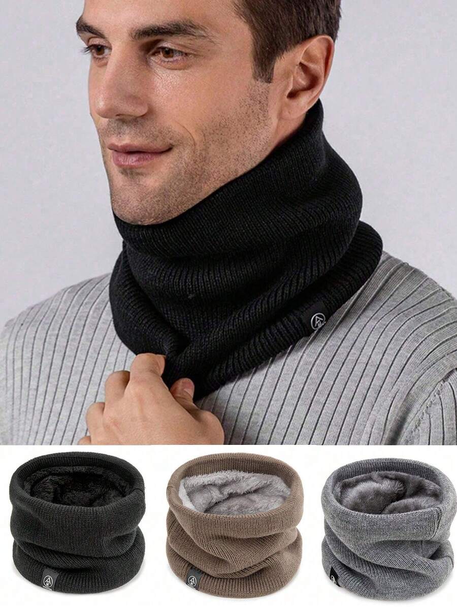 1pc/Set, Outdoor Neck Guard For Men/Women, Suitable For Cycling, Outings And Mountain Climbing In Autumn And Winter. Fashionable And Versatile, Warm - Multicolor - View 1