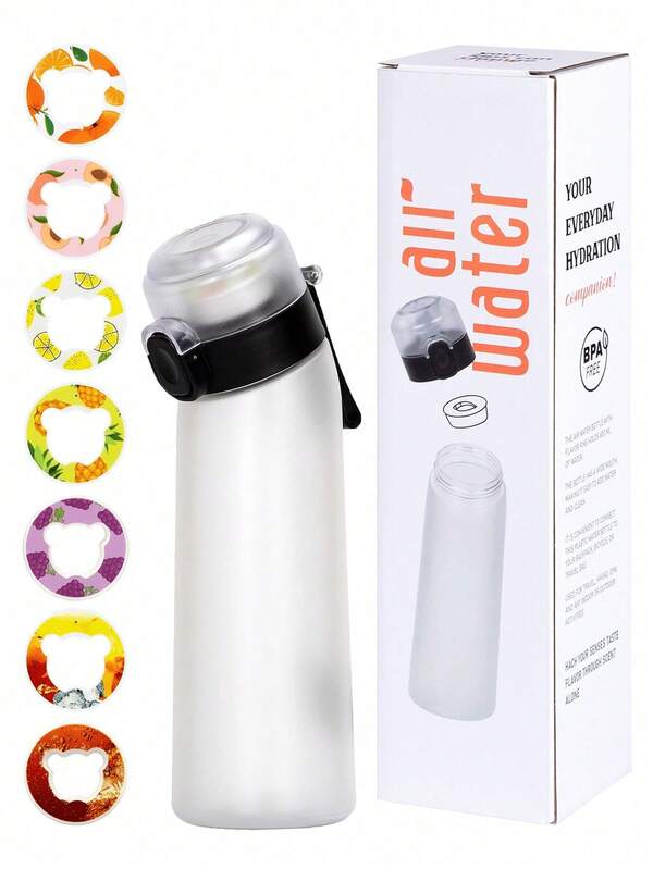 1PC Color Box Set Sports Water Bottle With A Random Bear Shape Flavor Pods, Fruit Beverage Flavor Pods, Outdoor Sports Creative Water Cup Flavor Pods, Suitable For Fitness And Outdoor Sports, Fashionable Drinking Water Bottle, Birthday Gift